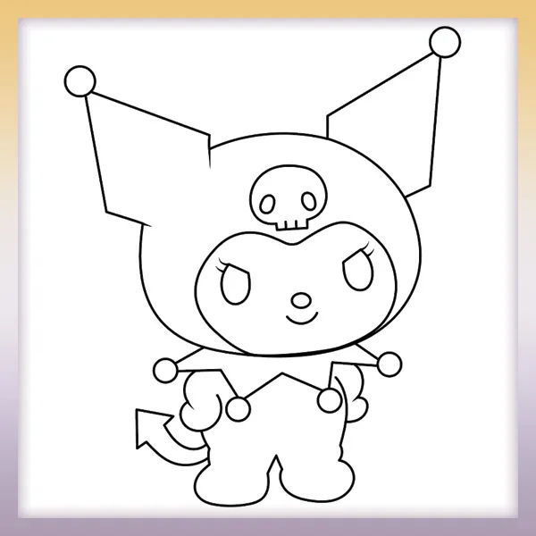 Kuromi | Online-Malvorlagen für Kinder